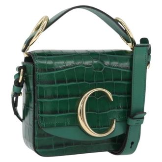Chlo&eacute; Pre-owned Mini Bags, female, Green, Size: ONE SIZE Pre-owned Mini Bag
