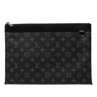 Louis Vuitton Pre-owned Clutches, female, Black, Size: ONE SIZE Pre-owned Discovery Pochette PM