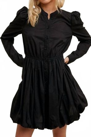 Wishlist Briana Long Sleeve Dress In Black