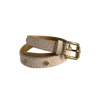 Borbonese Accessoires, Dames, Beige, ONE Size, Katoen, Riem