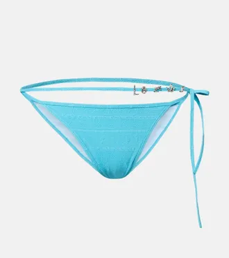 Loewe Paulas Ibiza jacquard bikini bottoms