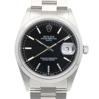 Rolex Pre-owned Oyster Perpetual 15200 - - Pre-owned - Uomo - Nero - ONE SIZE