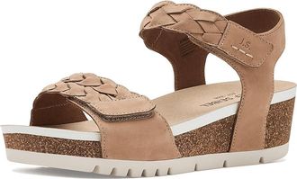 Josef Seibel Quinn 22 Womens Wedge Shoes Beige : EU 41 (US Womens 10-10.5) M, Leather