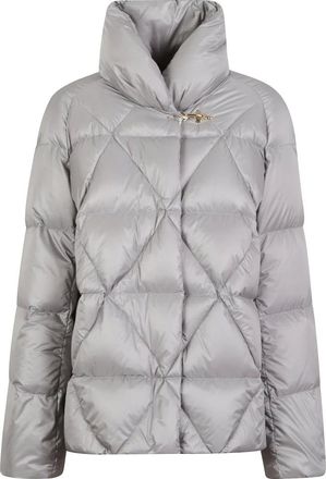 Fay Archive Down Cape - Dames - Jassen - Grijs - Maat: 2XL Zijde