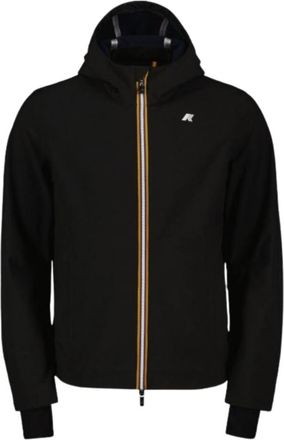 K-Way Black Logo Jacket