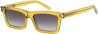 Saint Laurent Zonnebrillen - Dames - Zonnebrillen - Geel - 54 MM - Accessoires