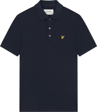 Lyle & Scott Tops, Heren, Blauw, XS, Katoen, Polo Shirt