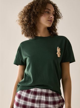 Twik Womens Relaxed stretch lounge T-shirt