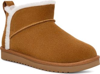 Koolaburra by UGG Ultra Mini Faux Shearling Platform Boot in Chestnut at Nordstrom Rack, Size 11