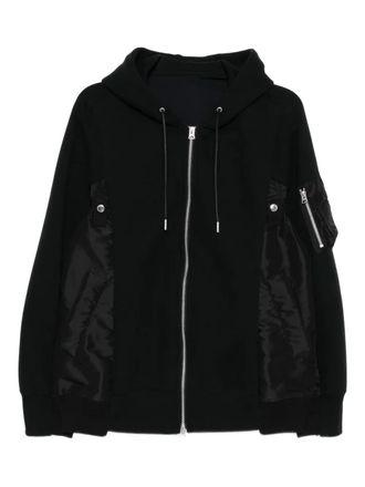 sacai Bomber con coulisse - Nero