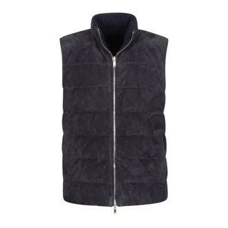 Eleventy Heren, Jassen, Blauw, Maat: 3XL Su&egrave;de