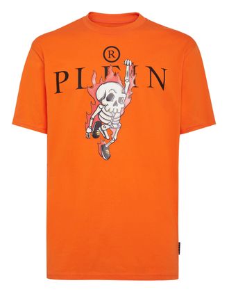 Philipp Plein T-Shirt Ronde Hals Skull
