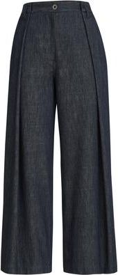 Brunello Cucinelli Pleated A-line trousers in Denim at Nordstrom, Size Xx-Small Eu