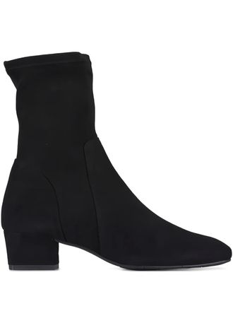 Aquatalia square toe boots - Black