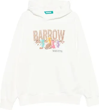 Barrow Felpa con cappuccio 412 Cocco - - Sweatshirts & Hoodies - unisex - Bianco - S