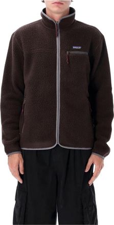 Patagonia Retro Pile Fleece Jas - Heren - Fleece jassen - Bruin - S - Polyester - Fitness