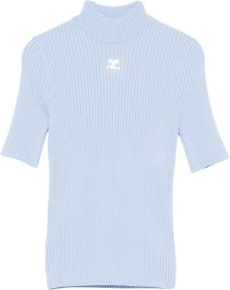 Courrèges Reedition Knit Ss Jumper