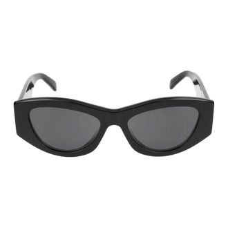 Celine Sunglasses, female, Black, Size: 55 MM Cat Eye Sunglasses