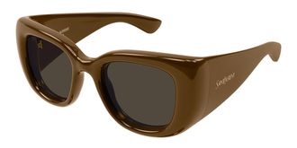 Saint Laurent SL 903 HOWL 006 Womens Sunglasses Brown Size 55 - Free RX Lenses - Free RX Lenses
