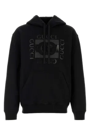 Gucci Black Cotton Sweatshirt