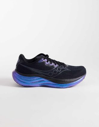 Saucony Ride 19 - Sneakers da corsa nere e cielo notturno-Nero