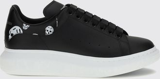 Alexander McQueen McQueen Sneakers Oversize in pelle con stampa Skull bicolore