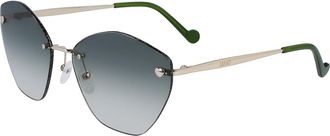 Liu Jo LJ153S 722 Womens Sunglasses Gold Size 62
