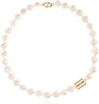 By Malene Birger Herle parelketting - Dames - Kettingen - Wit - ONE Size - Accessoires
