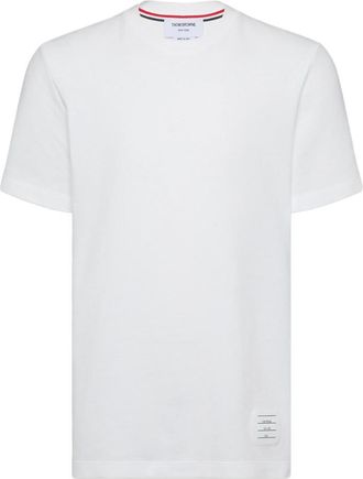 Thom Browne 4-Bar Stripe Cotton T-shirt