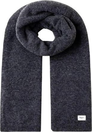 Pepe Jeans London Monique Sjaal - Dames - Wintersjaals - Grijs - ONE Size - Leer - Accessoires