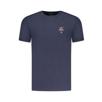 Aeronautica Outdoor T-shirt - Heren - T-shirts - Blauw - 2XL - Katoen - Tops
