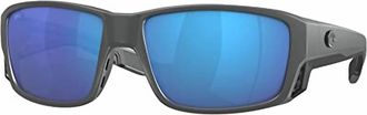 Costa Mens Tuna Alley Pro Sunglasses In Gray Blue Mirror 580G