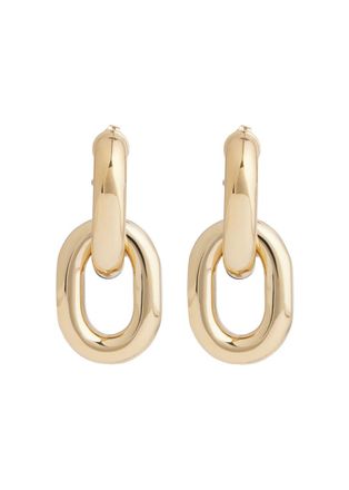 Paco Rabanne XL Link Drop Earrings - Gold - One Size