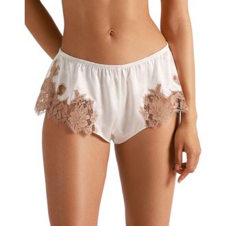 Kiki De Montparnasse Orchid Tap Short in Ivory/sucre at Nordstrom, Size X-Small