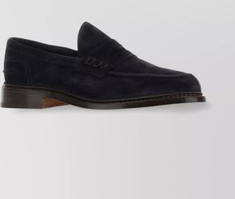 Trickers adam loafers in dark suede