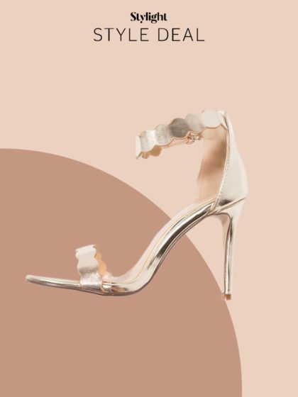 Oh my G O L D : i sandali con tacco per brillare…a meno di 50€!