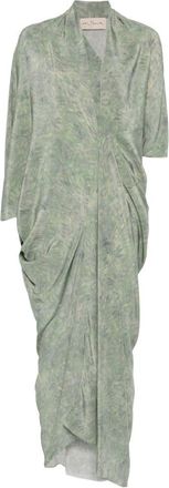 Cortana Mayu zijden lange jurk