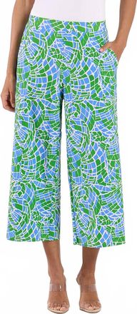 Jude Connally Trixie Mosaic Pant In Blue