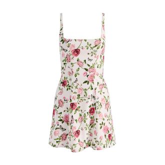 Alice & Olivia Julia Mini Jurk - Dames - Korte kleedjes - Wit - XS - Kleedjes