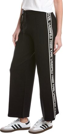 Karl Lagerfeld Karl Lagerfeld Logo Side Seam Knit Pant