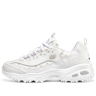 Skechers (WMNS) Skechers Dlites 1.0 Sneakers White Grey 896180-WHT