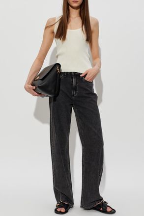 Rag & Bone Jeans With Straight-leg Cut, Womens, Grey