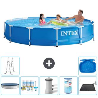 Intex Piscina Con Estructura Redonda - 366x76 Cm - 7-piezas S31559