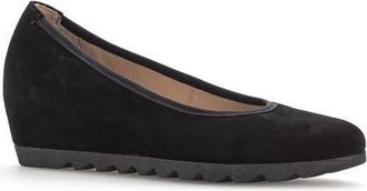 Gabor Platform Wedge Pump in Black at Nordstrom, Size 10.5Us