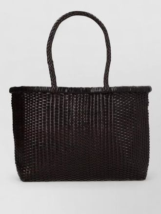 Dragon Diffusion large tote bag double top handles woven