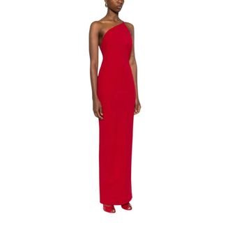 Solace London Alexandra Maxi Dress - female - Solace London - Gowns - Red - XS - Dresses