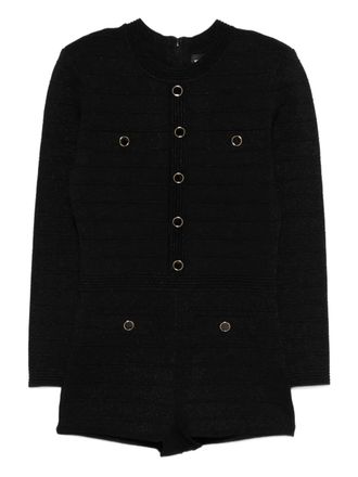 Retrof&ecirc;te Tesni Romper - Nero