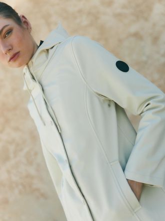 Born Living Yoga Jacket Trench Winter Ecru