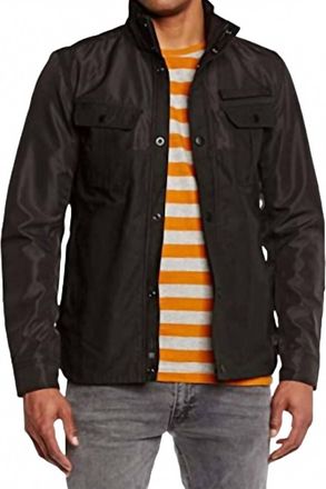 G-Star Filch Bonded Overshirt In Raven