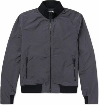Orlebar Brown Mens Maddox Slim Fit Shell Bomber Jacket In Navy